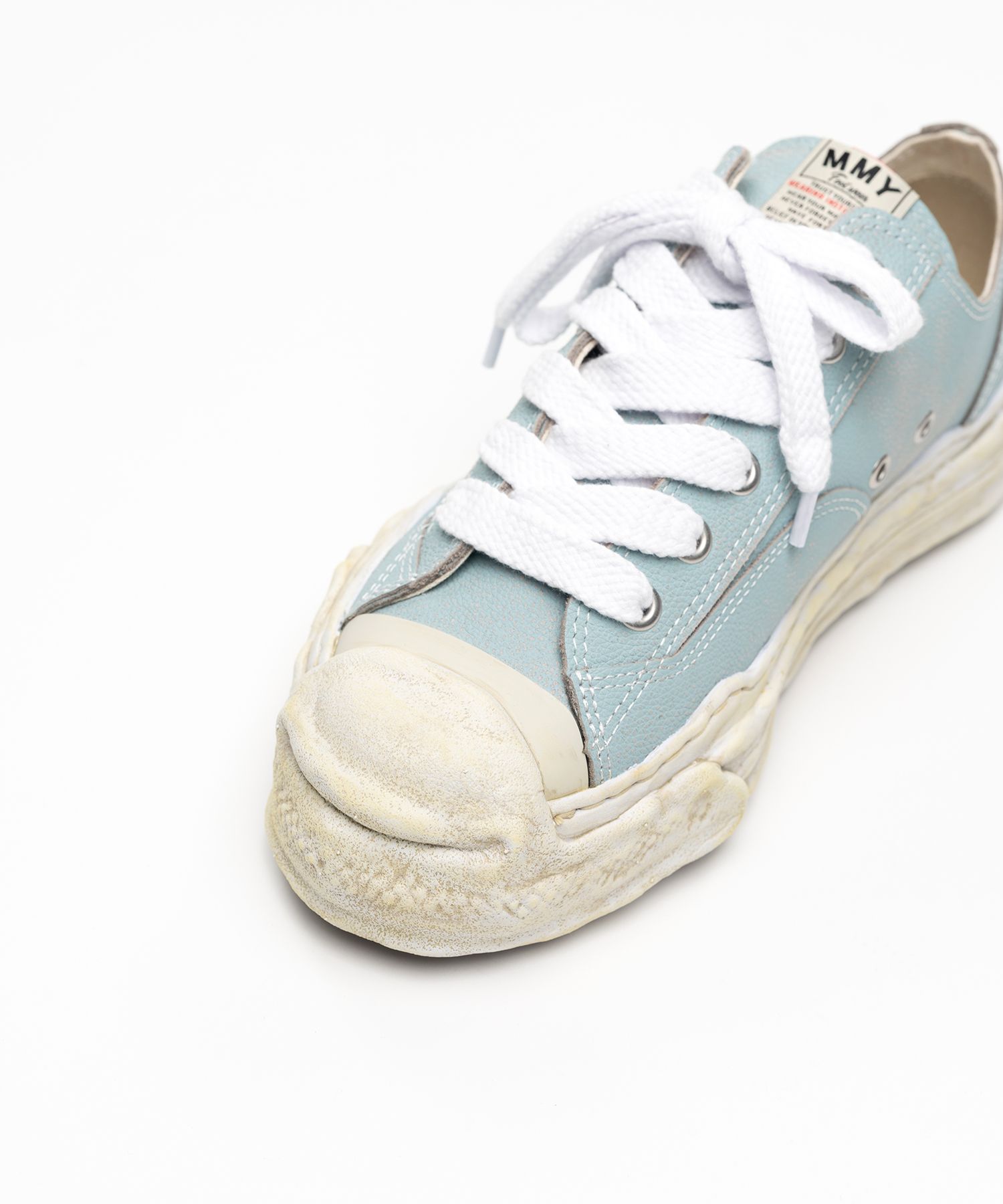 "HANK" OG Sole Shrink Leather Low-top Sneaker