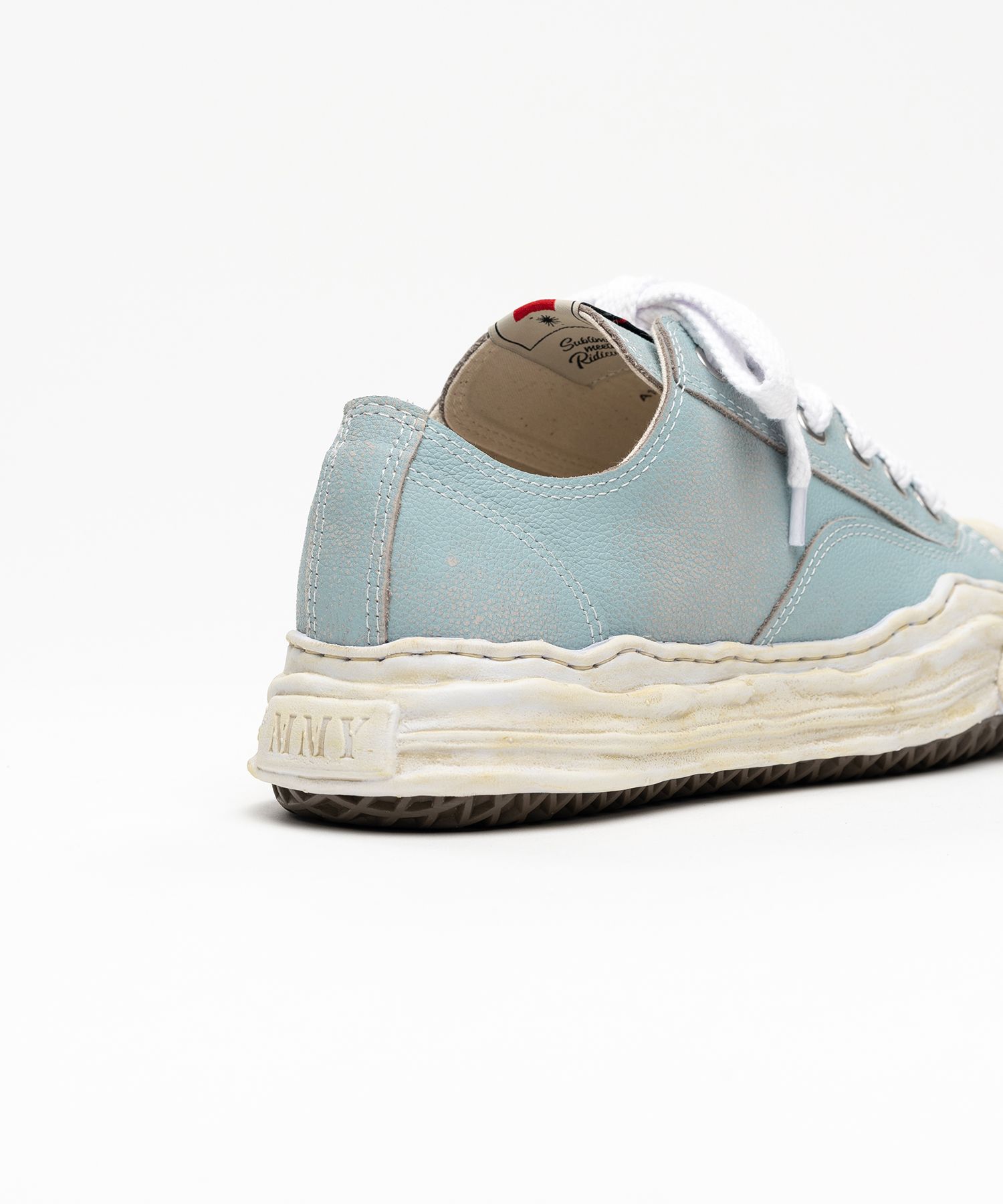 "HANK" OG Sole Shrink Leather Low-top Sneaker