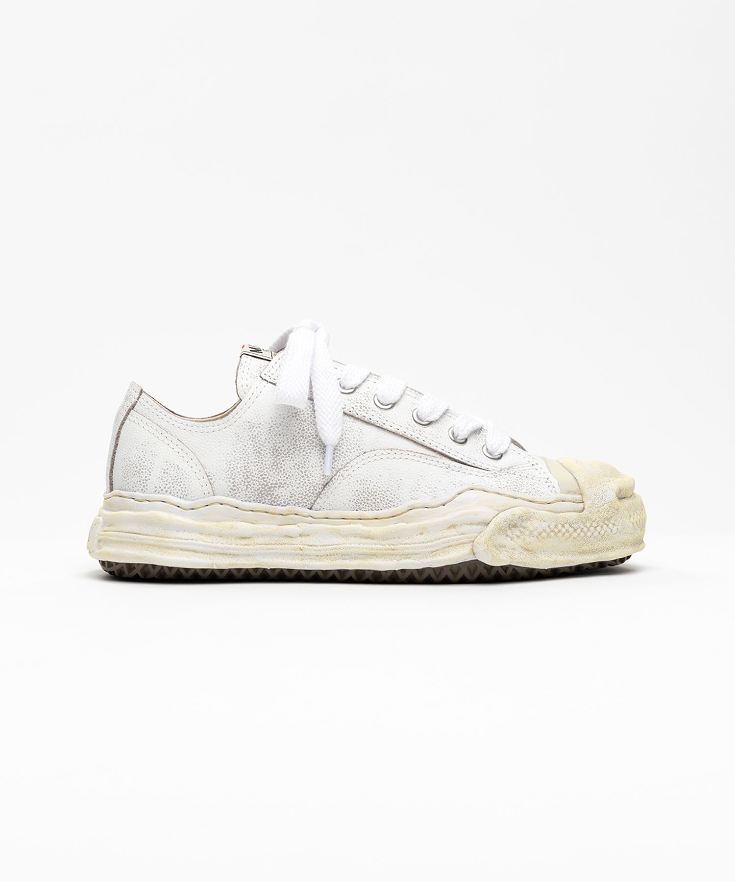 "HANK" OG Sole Shrink Leather Low-top Sneaker