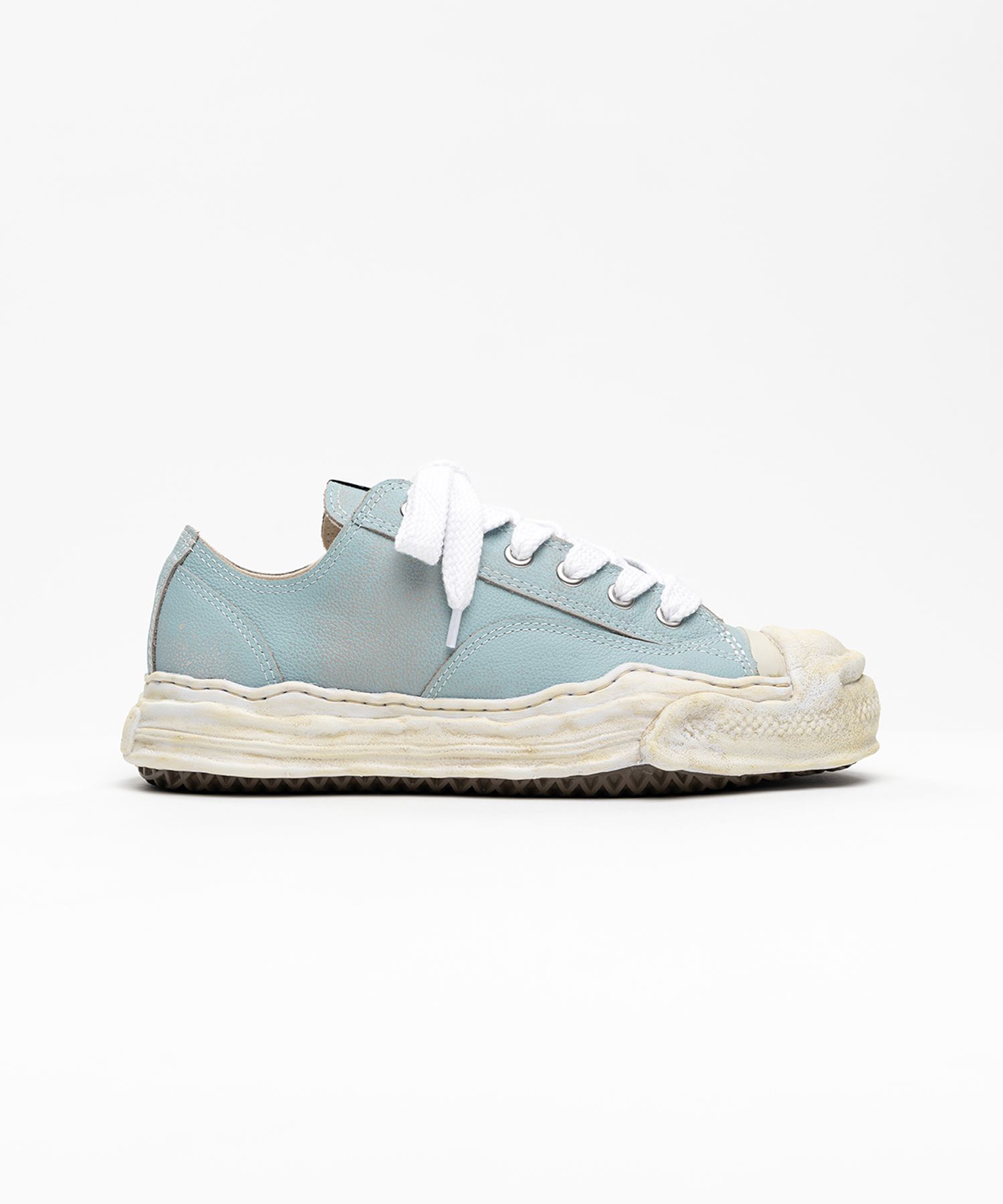 "HANK" OG Sole Shrink Leather Low-top Sneaker