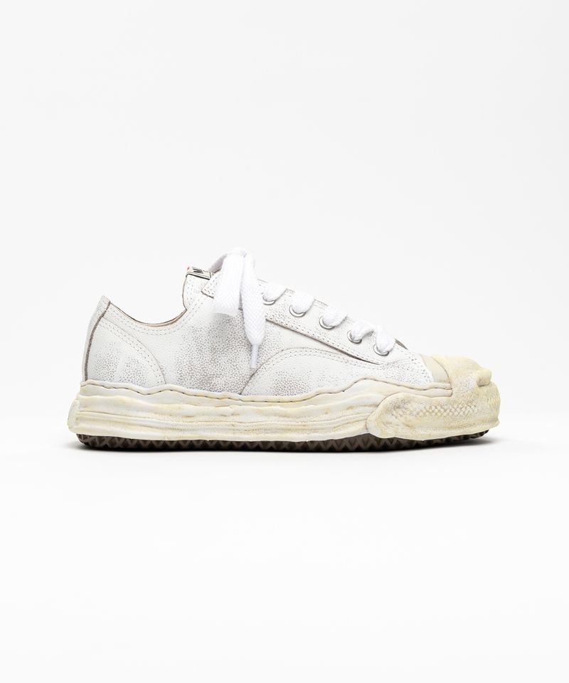 "HANK" OG Sole Shrink Leather Low-top Sneaker