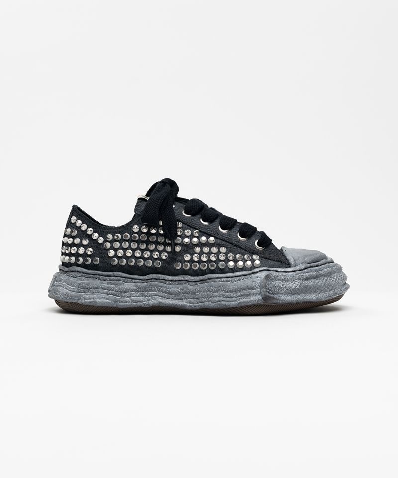 【EXCLUSIVE EDITION】"PETERSON23"OG Sole Studded Canvas Low-top Sneaker