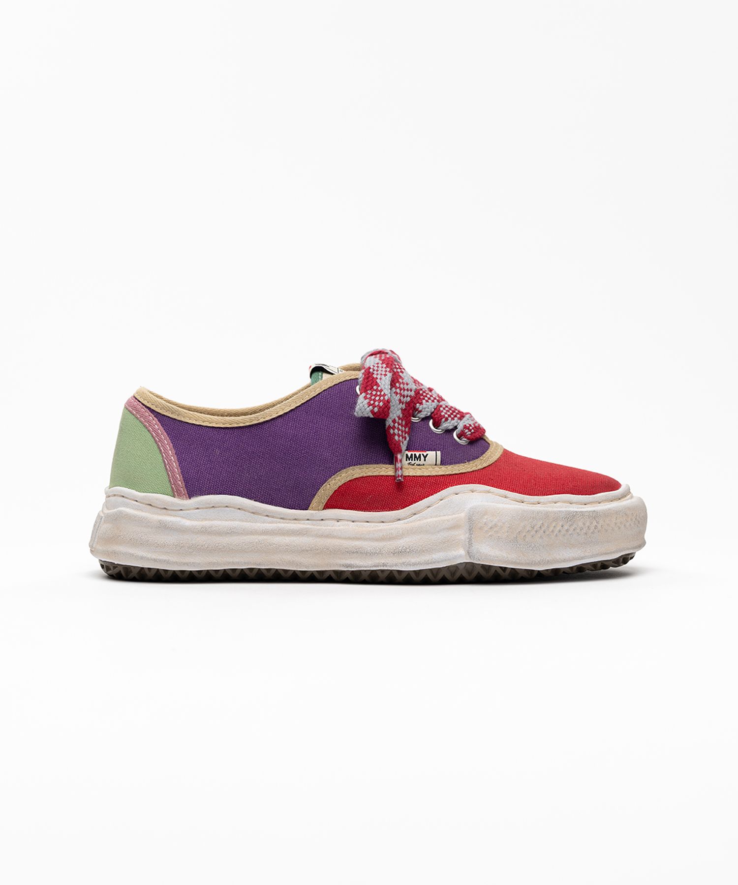 【EXCLUSIVE EDITION】"BAKER" OG Sole Multi Color Canvas Low-top Sneaker