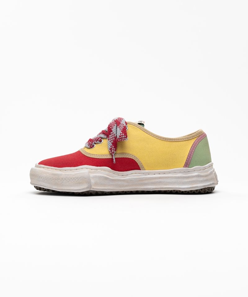 【EXCLUSIVE EDITION】"BAKER" OG Sole Multi Color Canvas Low-top Sneaker