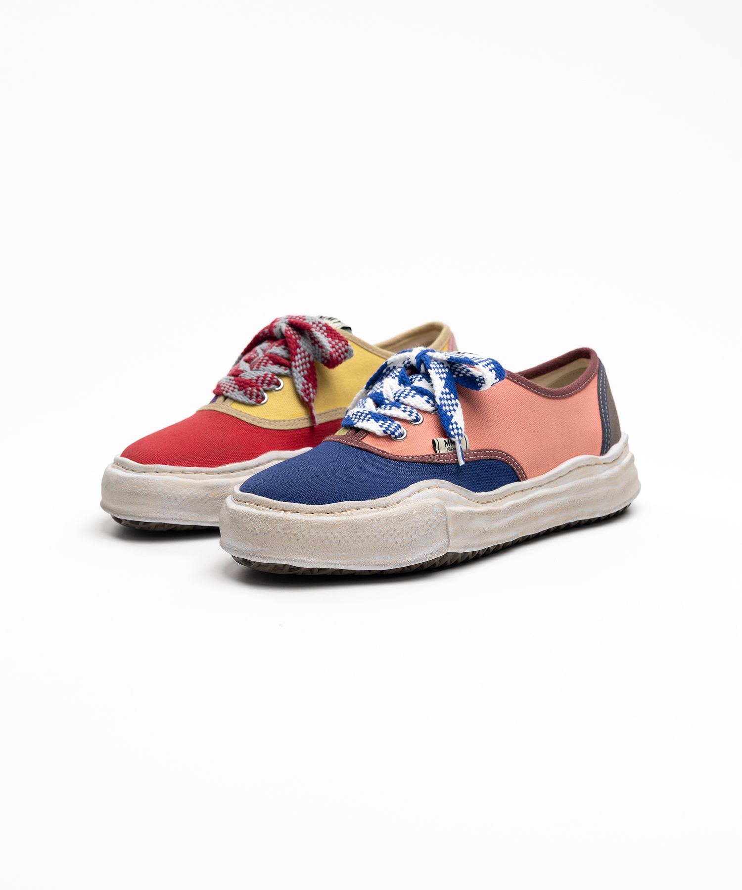 【EXCLUSIVE EDITION】"BAKER" OG Sole Multi Color Canvas Low-top Sneaker