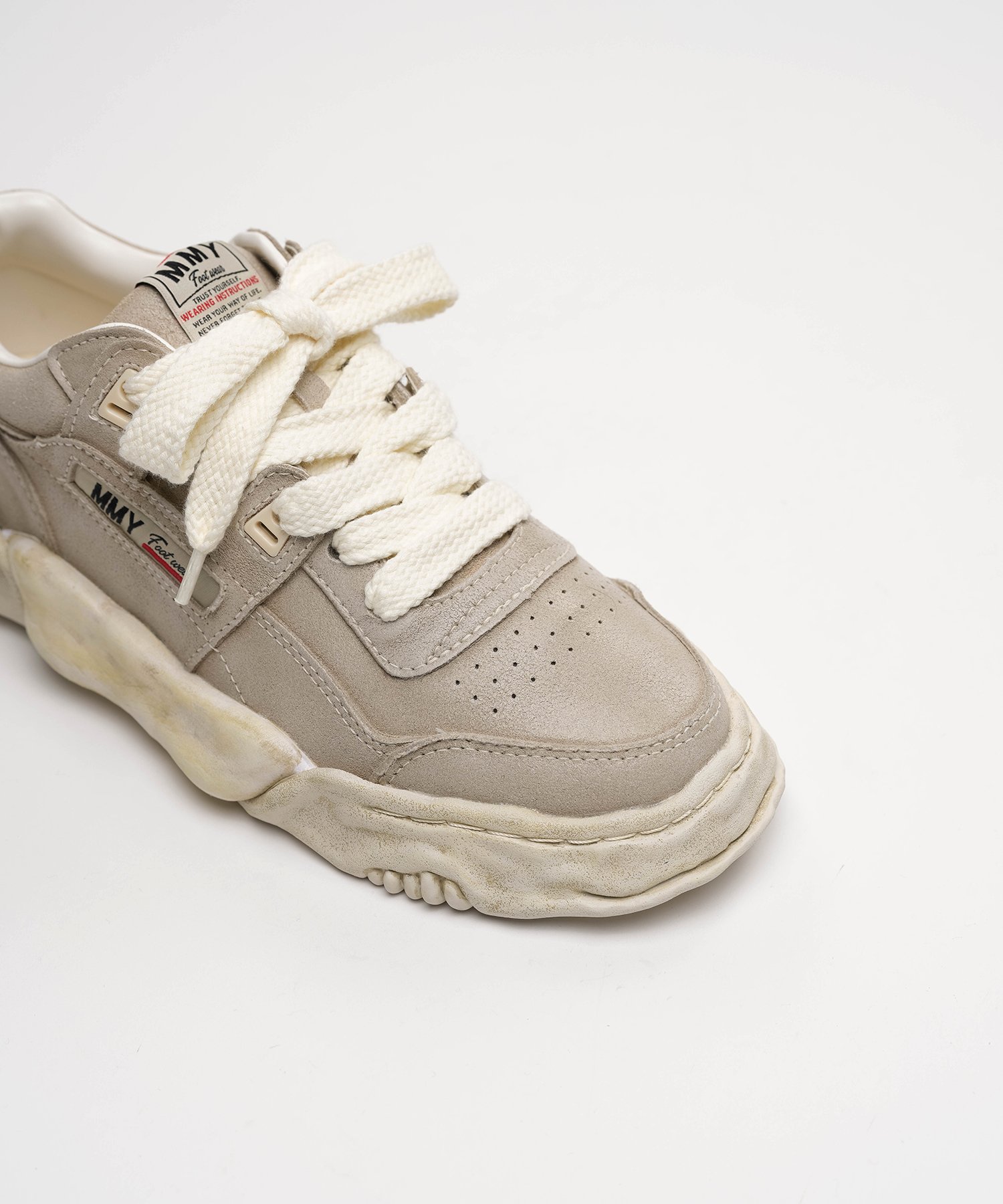 "PARKER"OG Sole Brushed Suede Low-top Sneaker