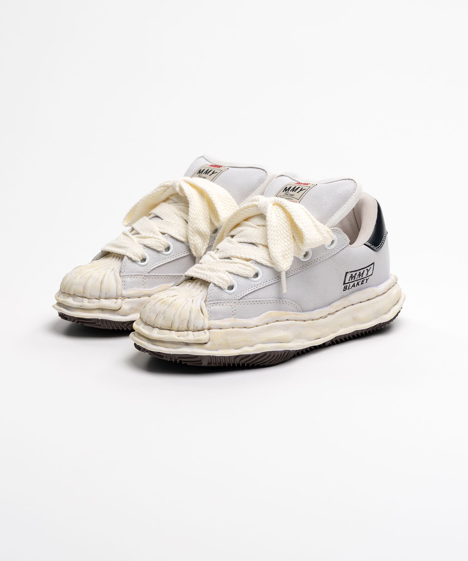 "BLAKEY PUFFER" OG Sole Brushed Suede Low-top Sneaker