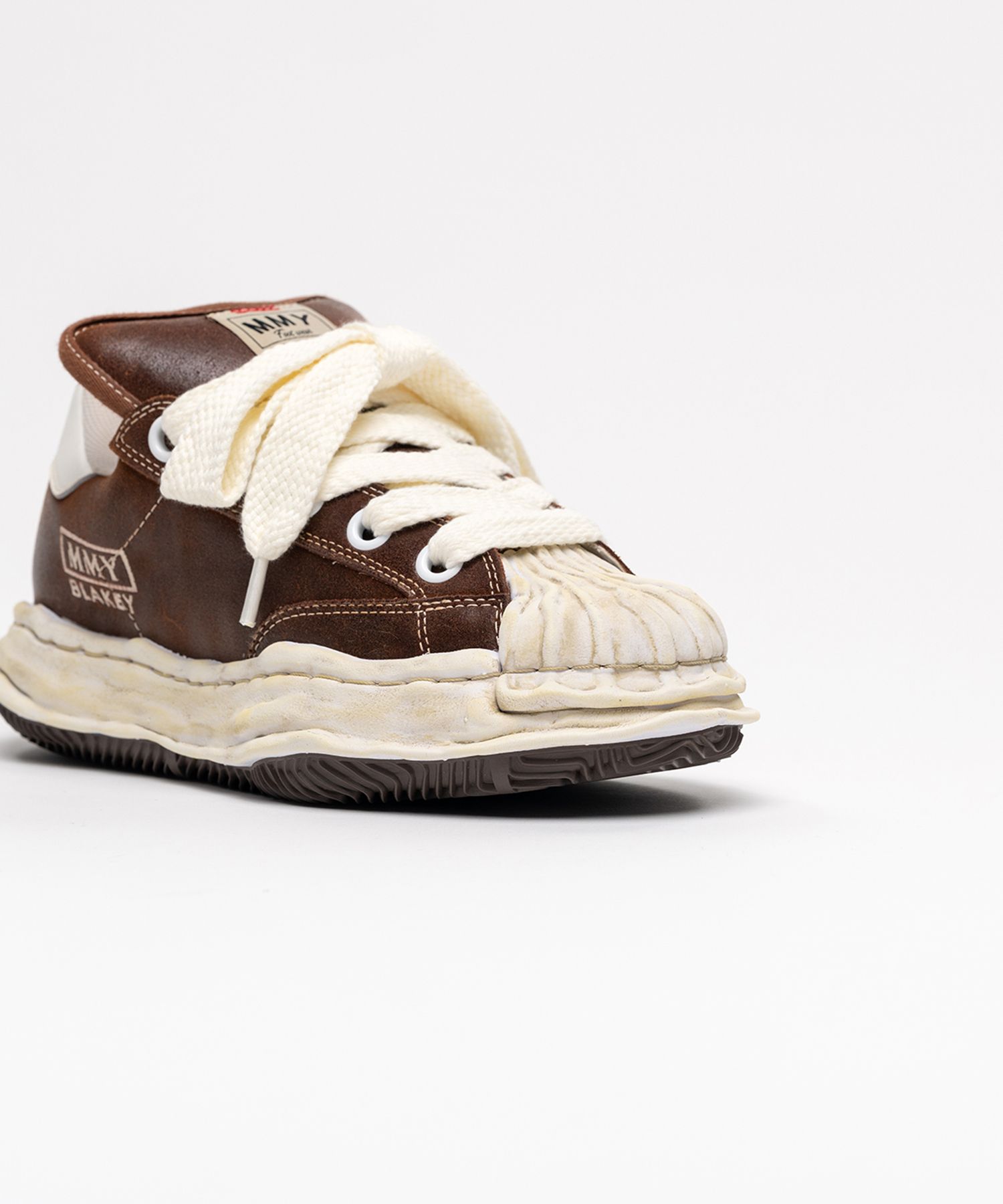 "BLAKEY PUFFER" OG Sole Brushed Suede Low-top Sneaker