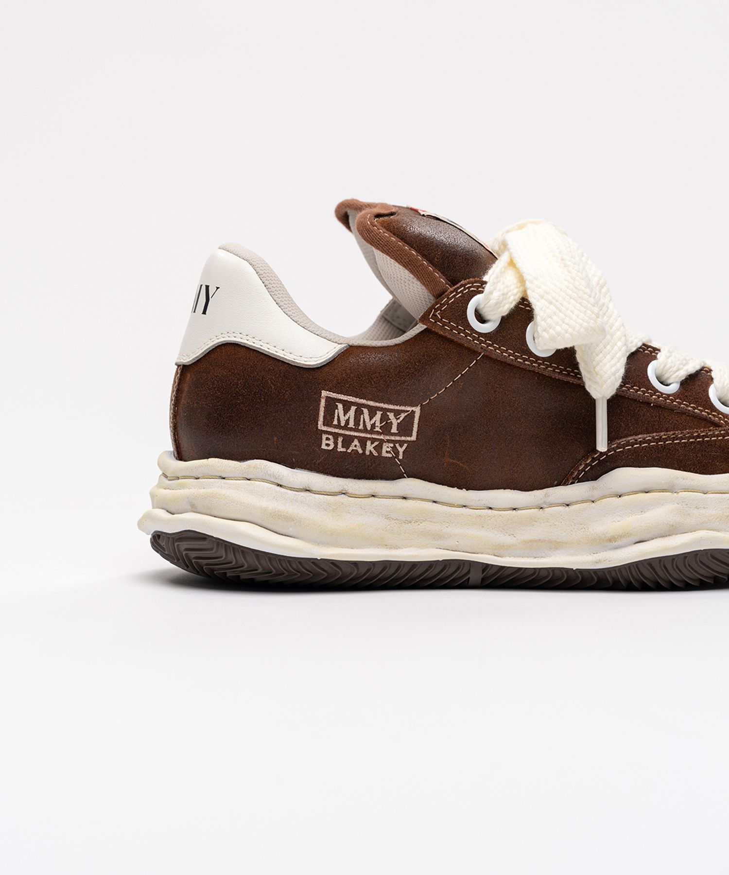 "BLAKEY PUFFER" OG Sole Brushed Suede Low-top Sneaker