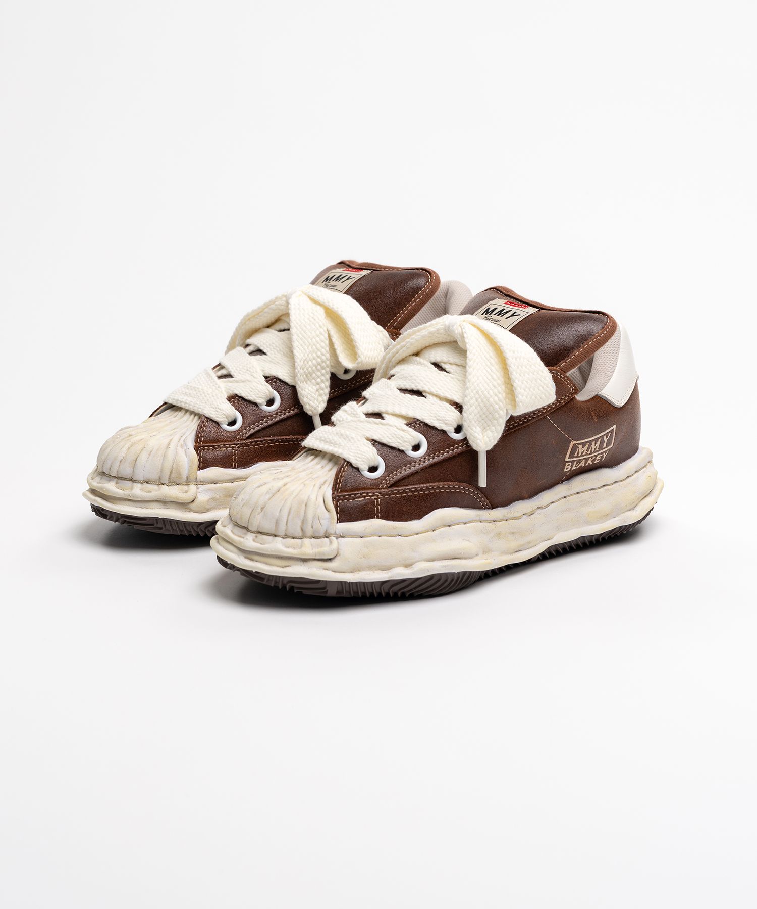 "BLAKEY PUFFER" OG Sole Brushed Suede Low-top Sneaker