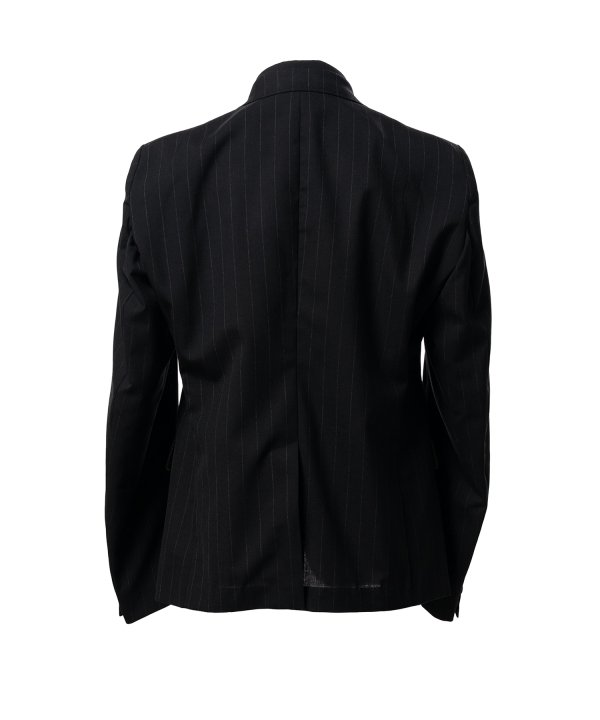 Front Layered Wool Jacket