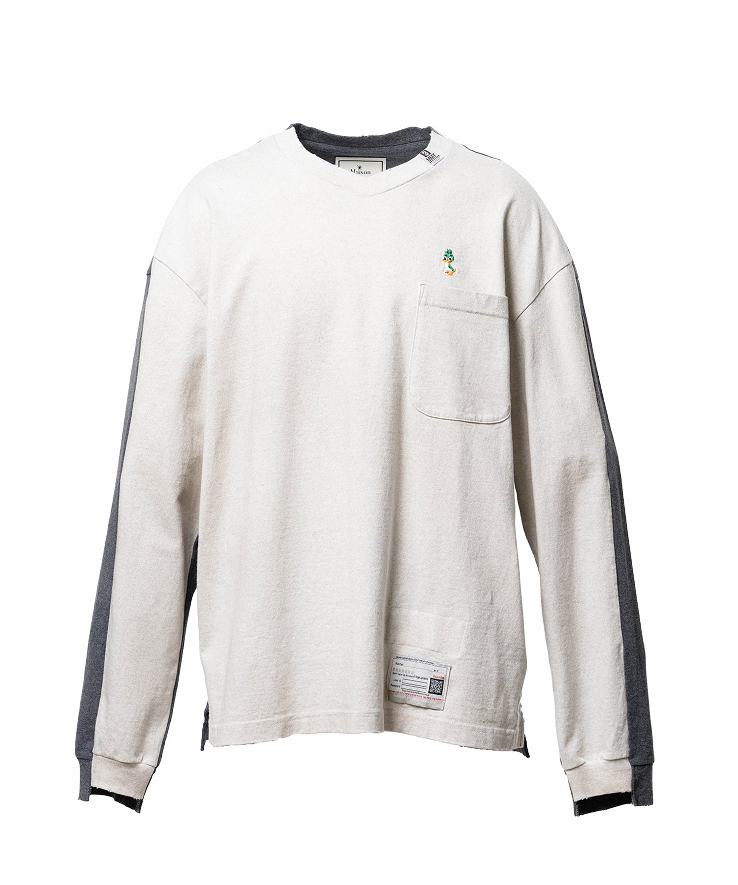 Front Back Combined Long Sleeve T-shirt