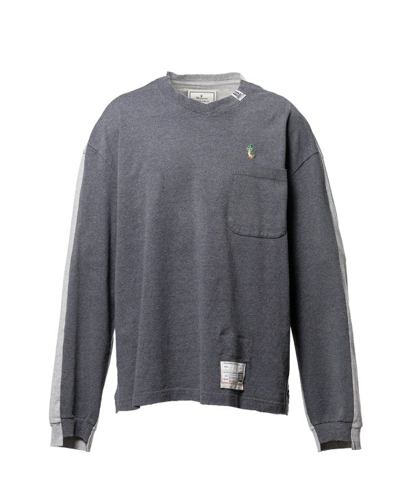 Front Back Combined Long Sleeve T-shirt