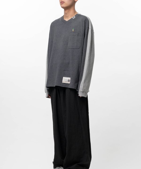 Front Back Combined Long Sleeve T-shirt