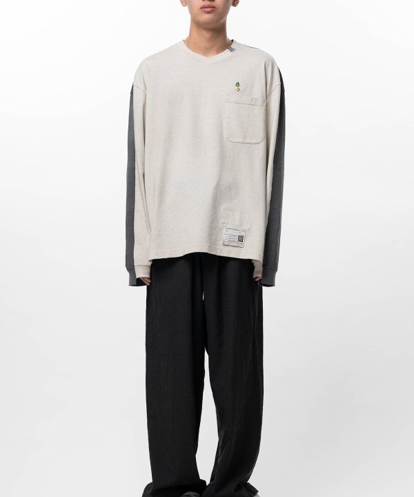 Front Back Combined Long Sleeve T-shirt