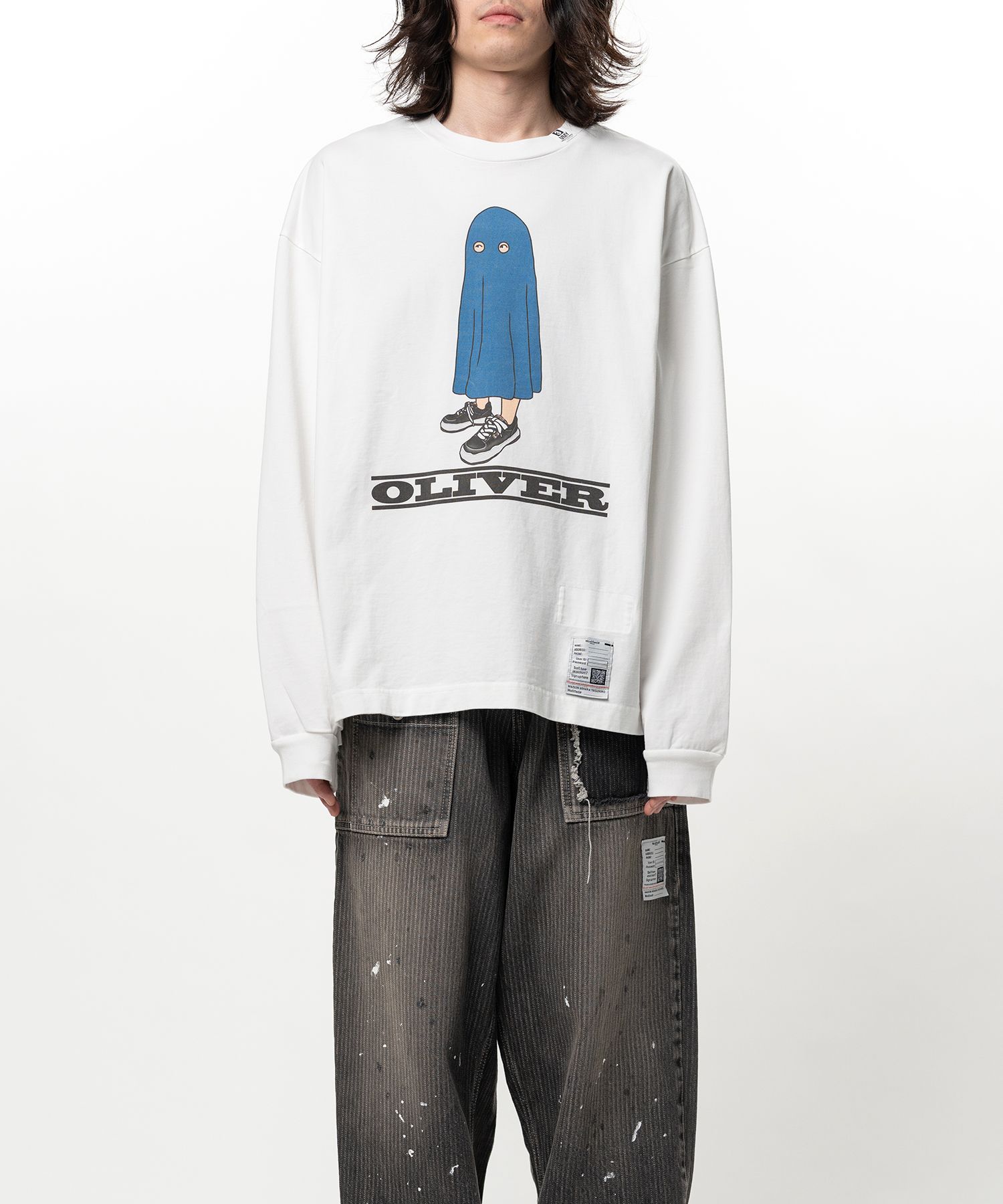 OLIVER Printed Long Sleeve T-shirt