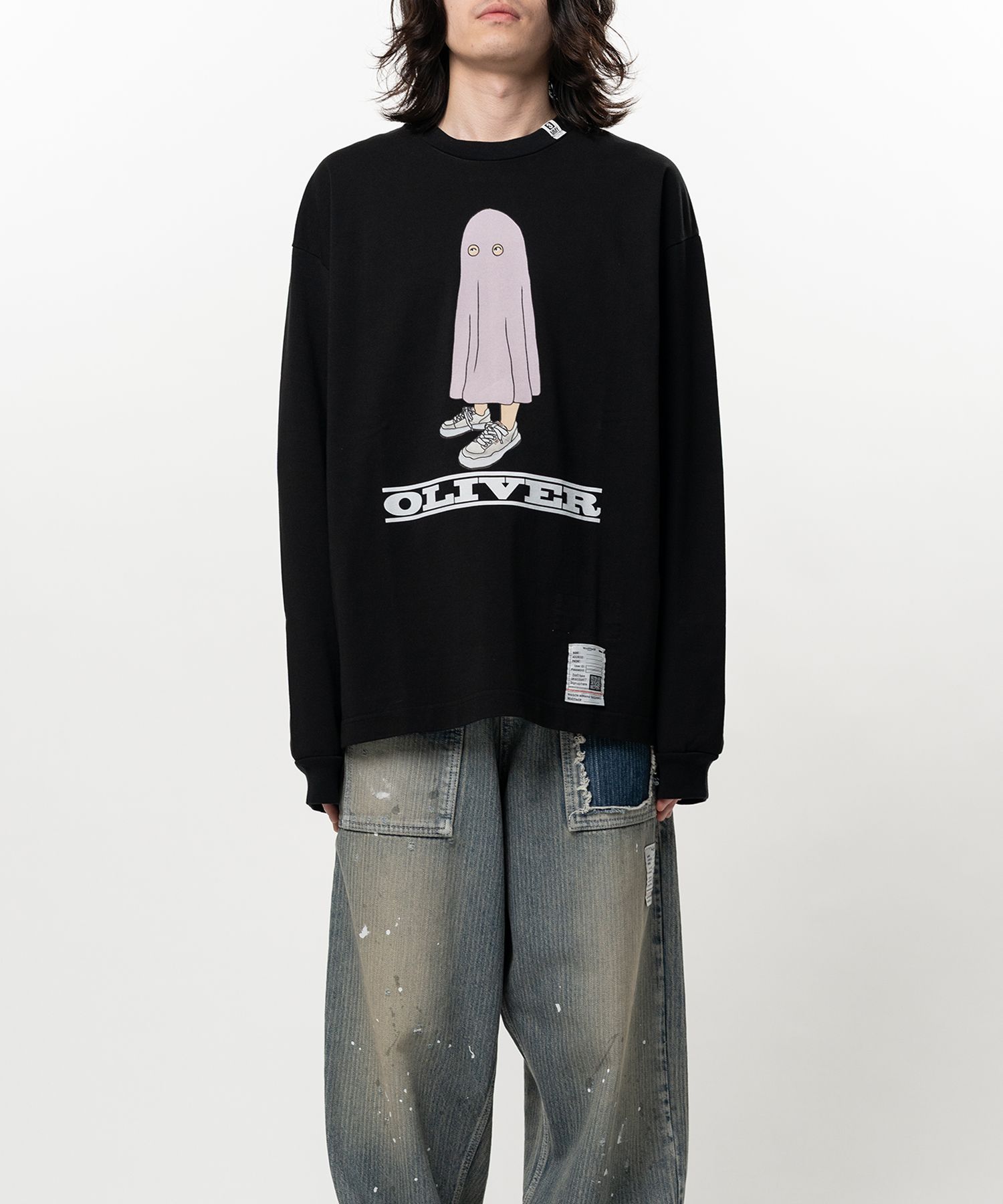 OLIVER Printed Long Sleeve T-shirt