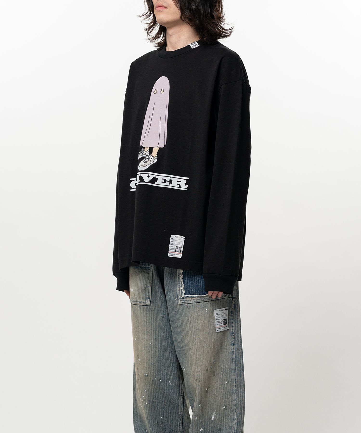 OLIVER Printed Long Sleeve T-shirt