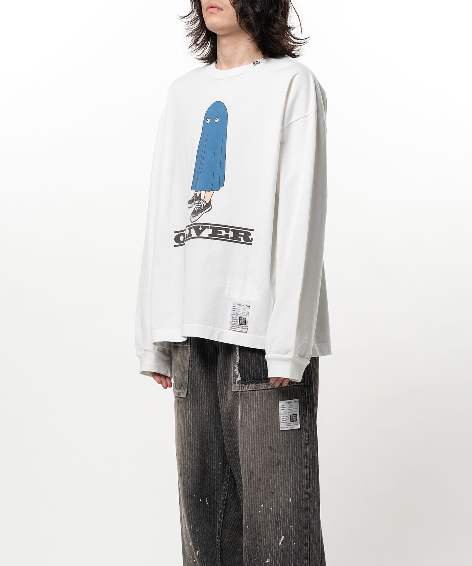 OLIVER Printed Long Sleeve T-shirt