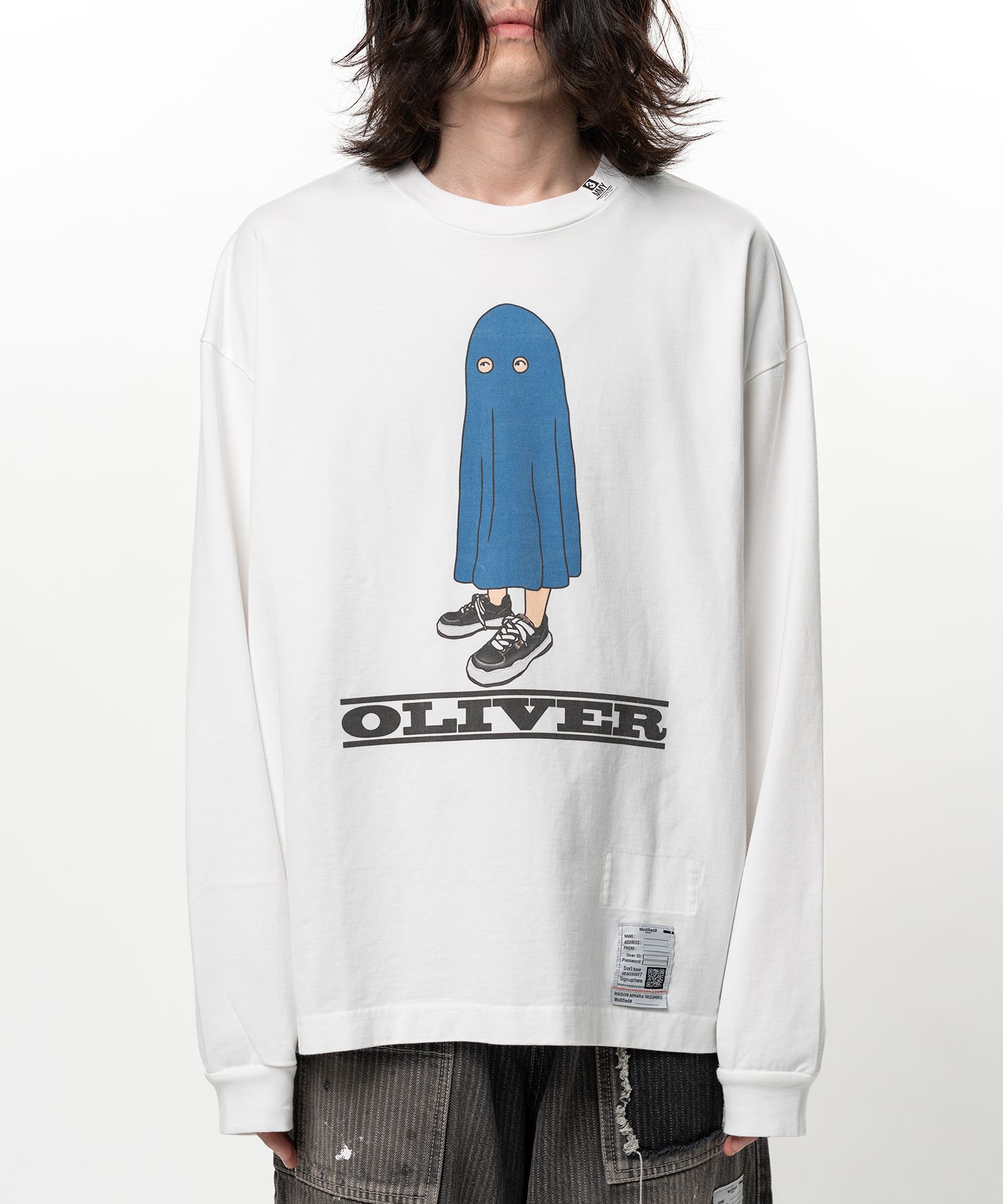 OLIVER Printed Long Sleeve T-shirt