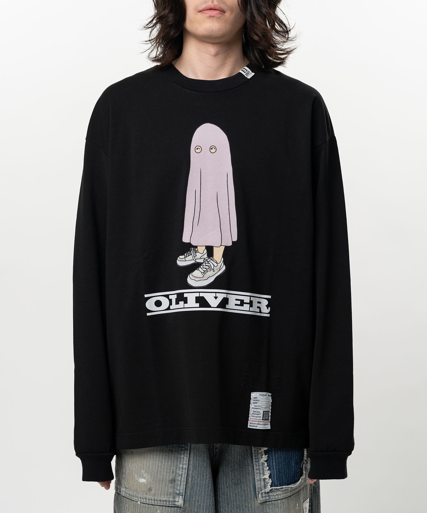 OLIVER Printed Long Sleeve T-shirt