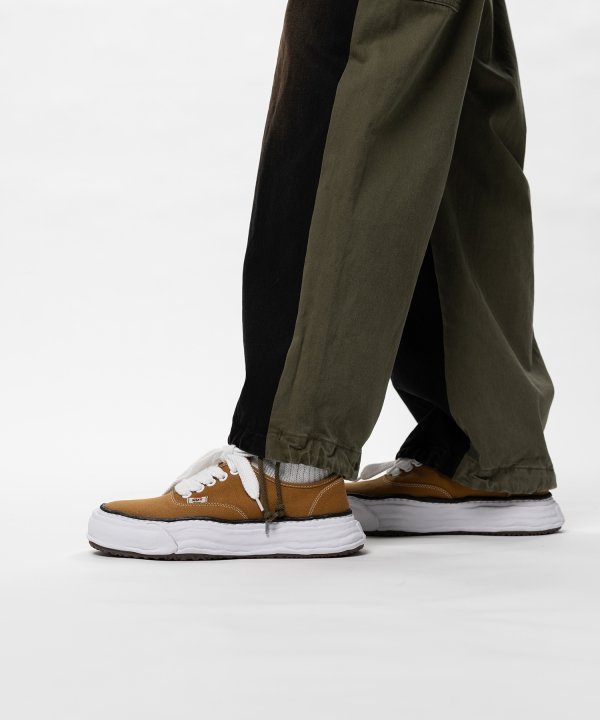 Front Back Combined Denim Pants