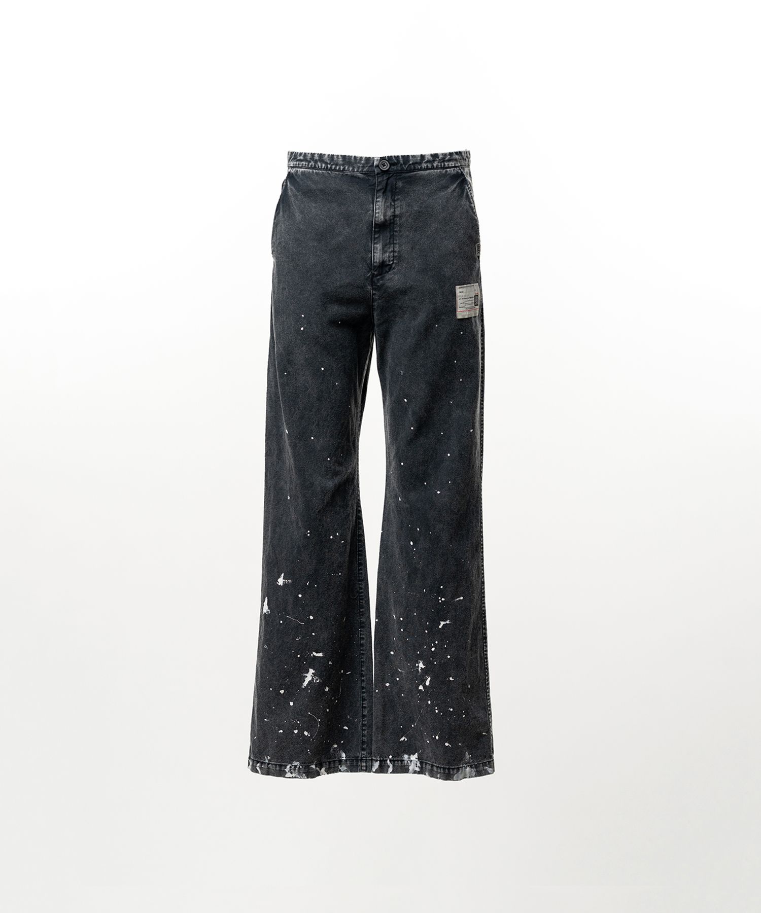Distressed Cotton Linen Pants
