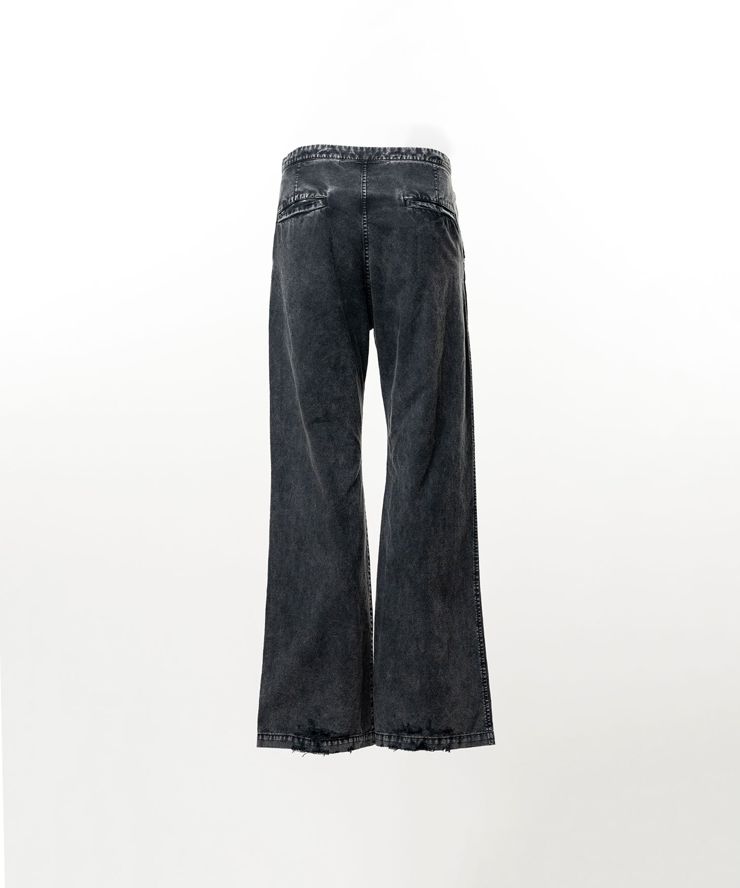 Distressed Cotton Linen Pants