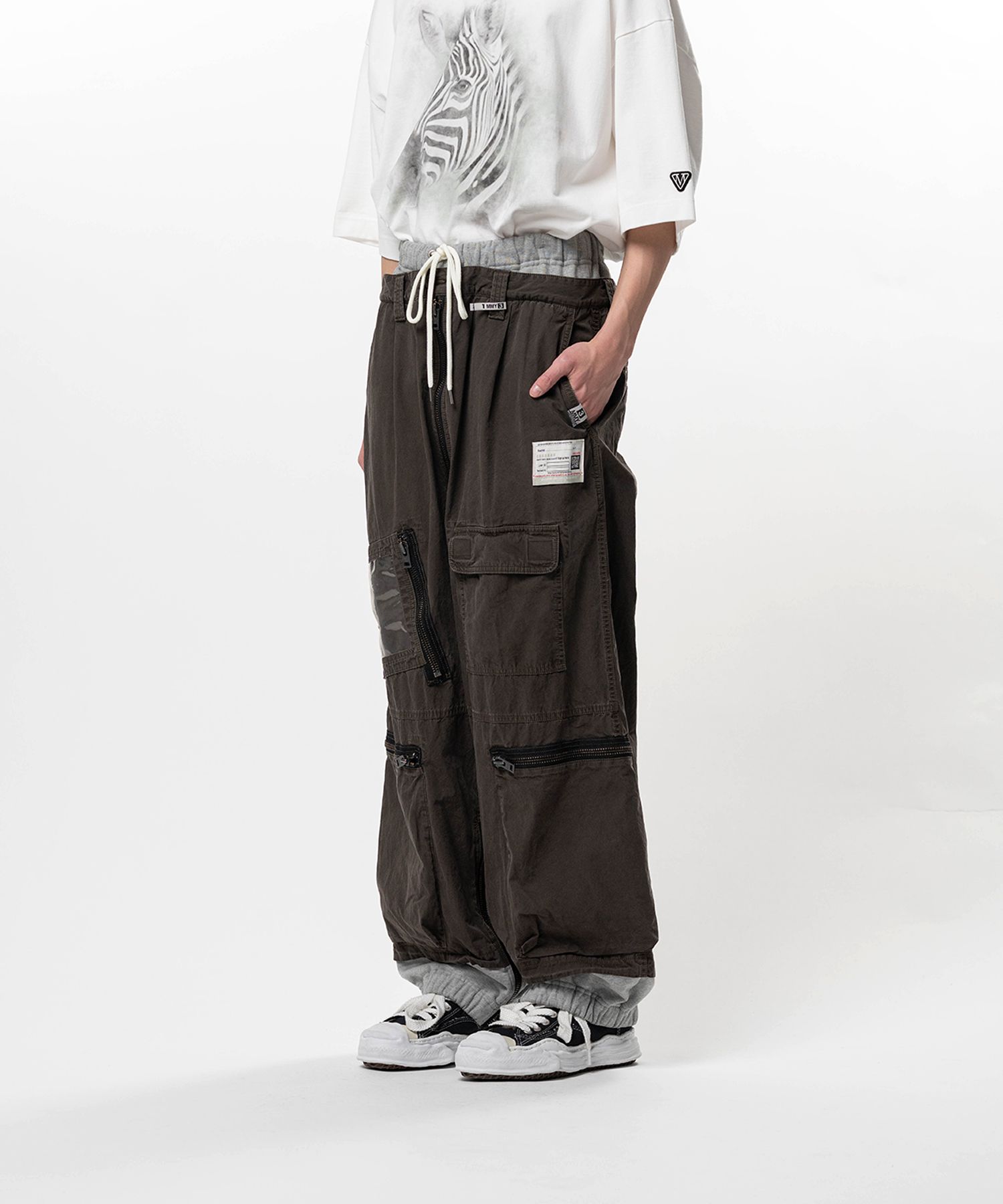 Sweat Pants Combined Flight Pants