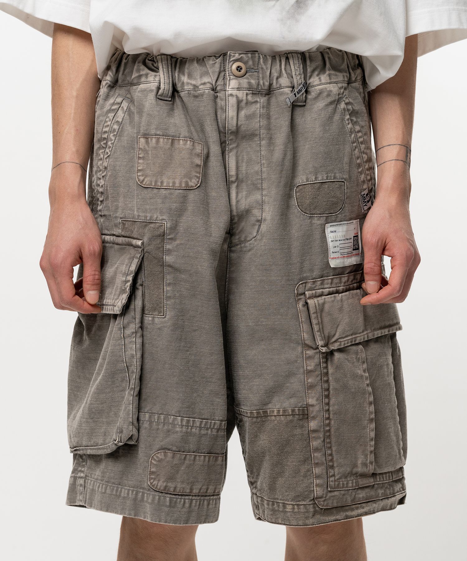 Repaired Cargo Shorts