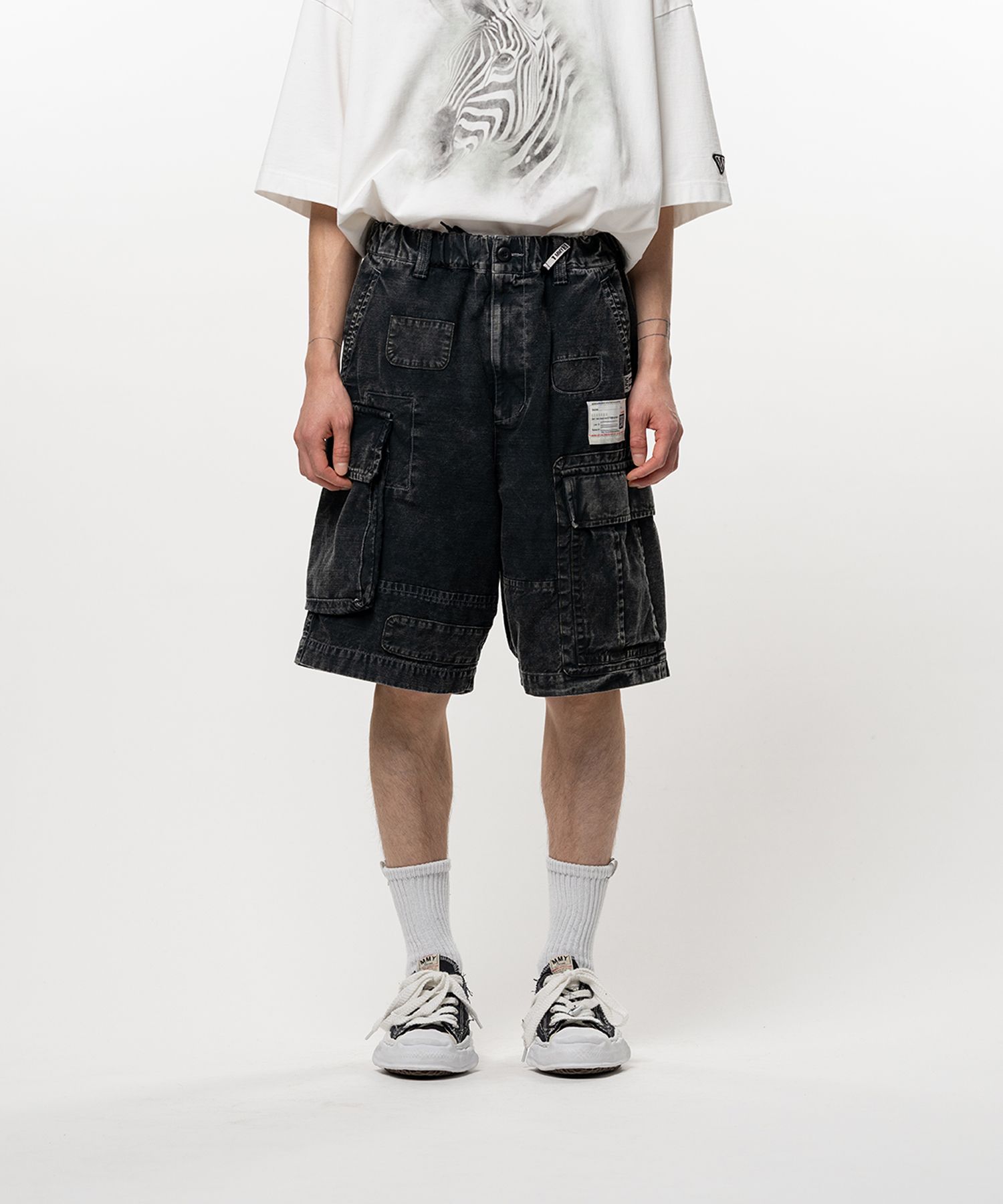 Repaired Cargo Shorts