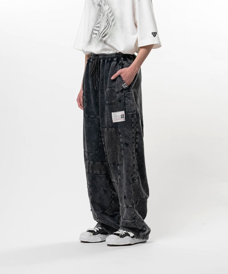 Bleached Repair Sweat Pants