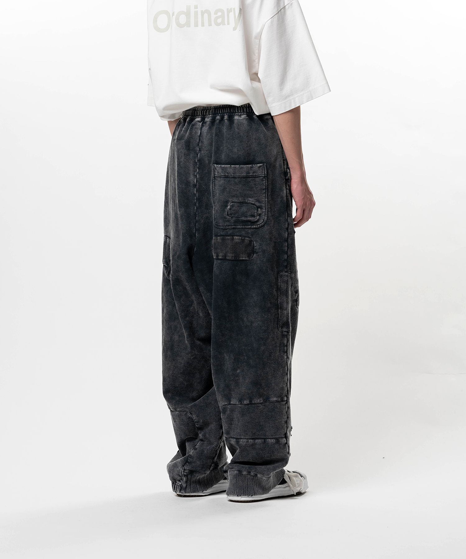 Bleached Repair Sweat Pants