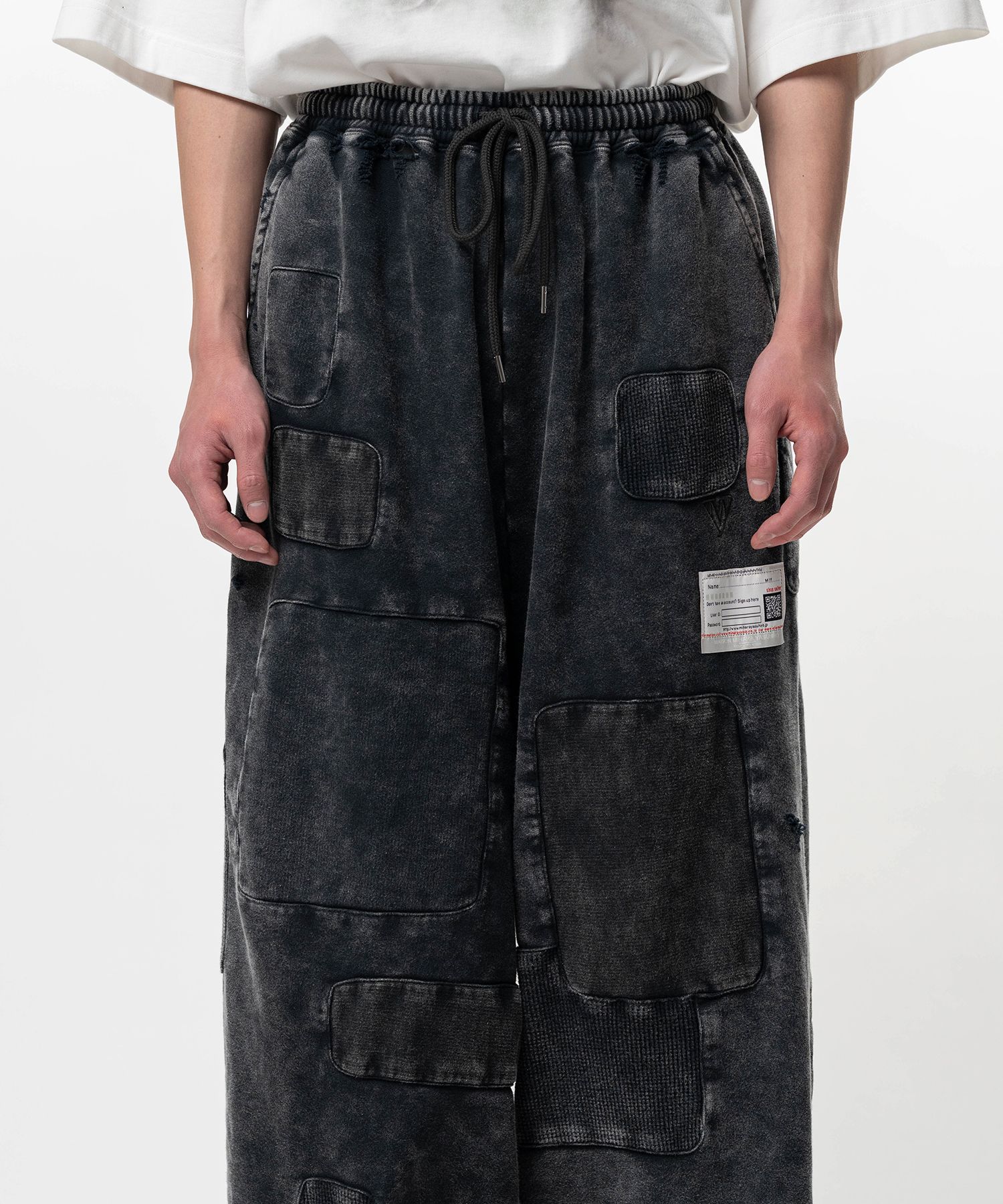 Bleached Repair Sweat Pants