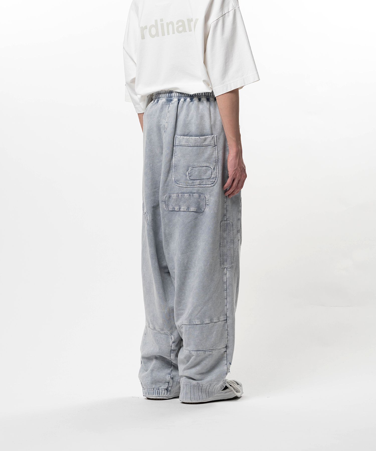 Bleached Repair Sweat Pants