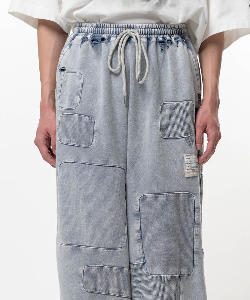 Bleached Repair Sweat Pants