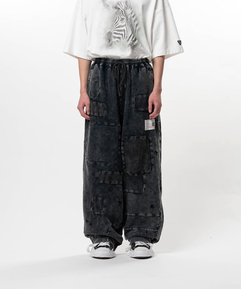 Bleached Repair Sweat Pants