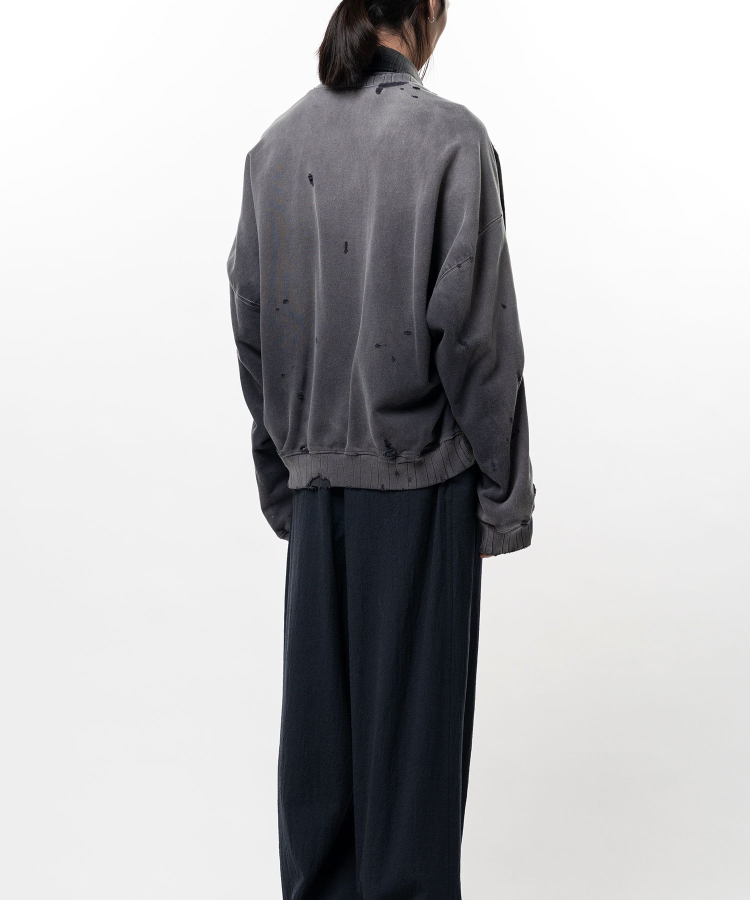 Front Back Combined Check Shirt