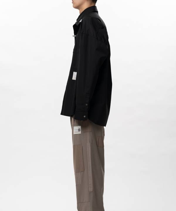 Front Layered Stripe Shirt