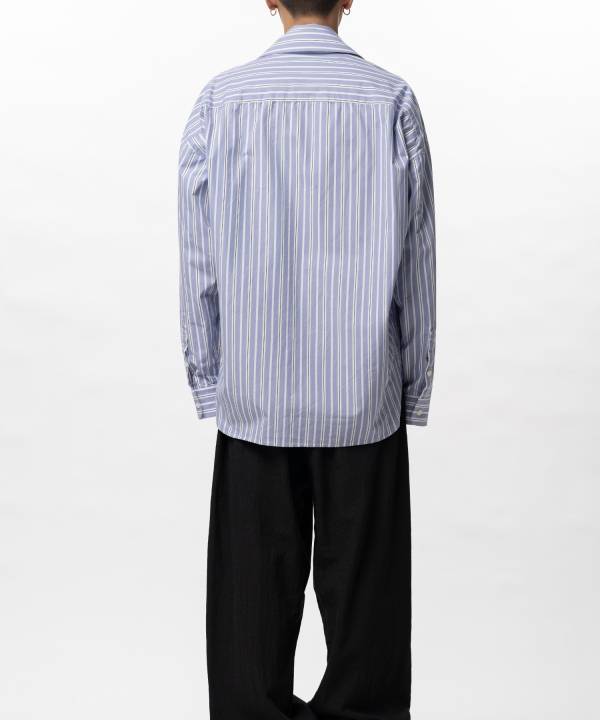 Front Layered Stripe Shirt