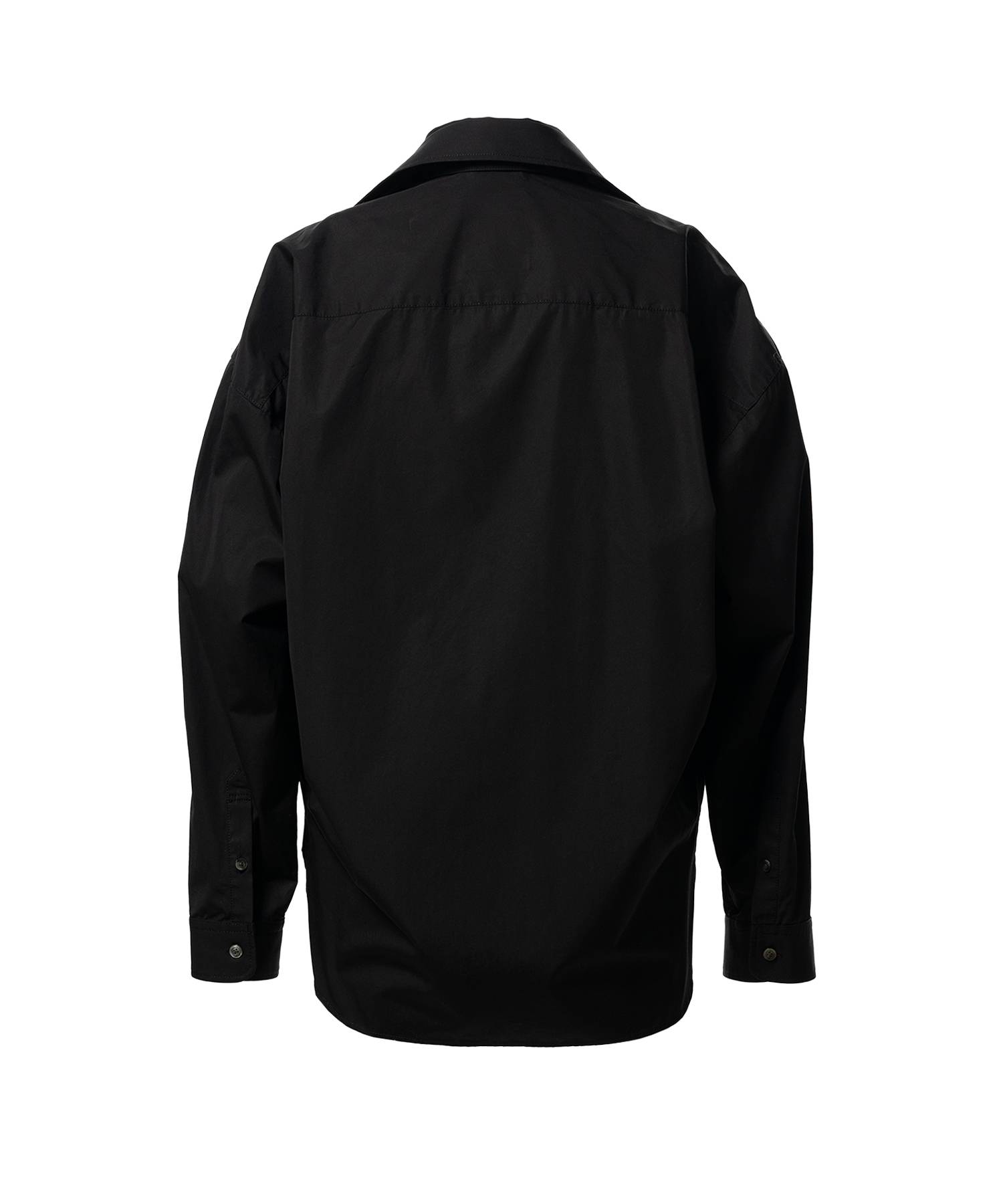 Front Layered Stripe Shirt