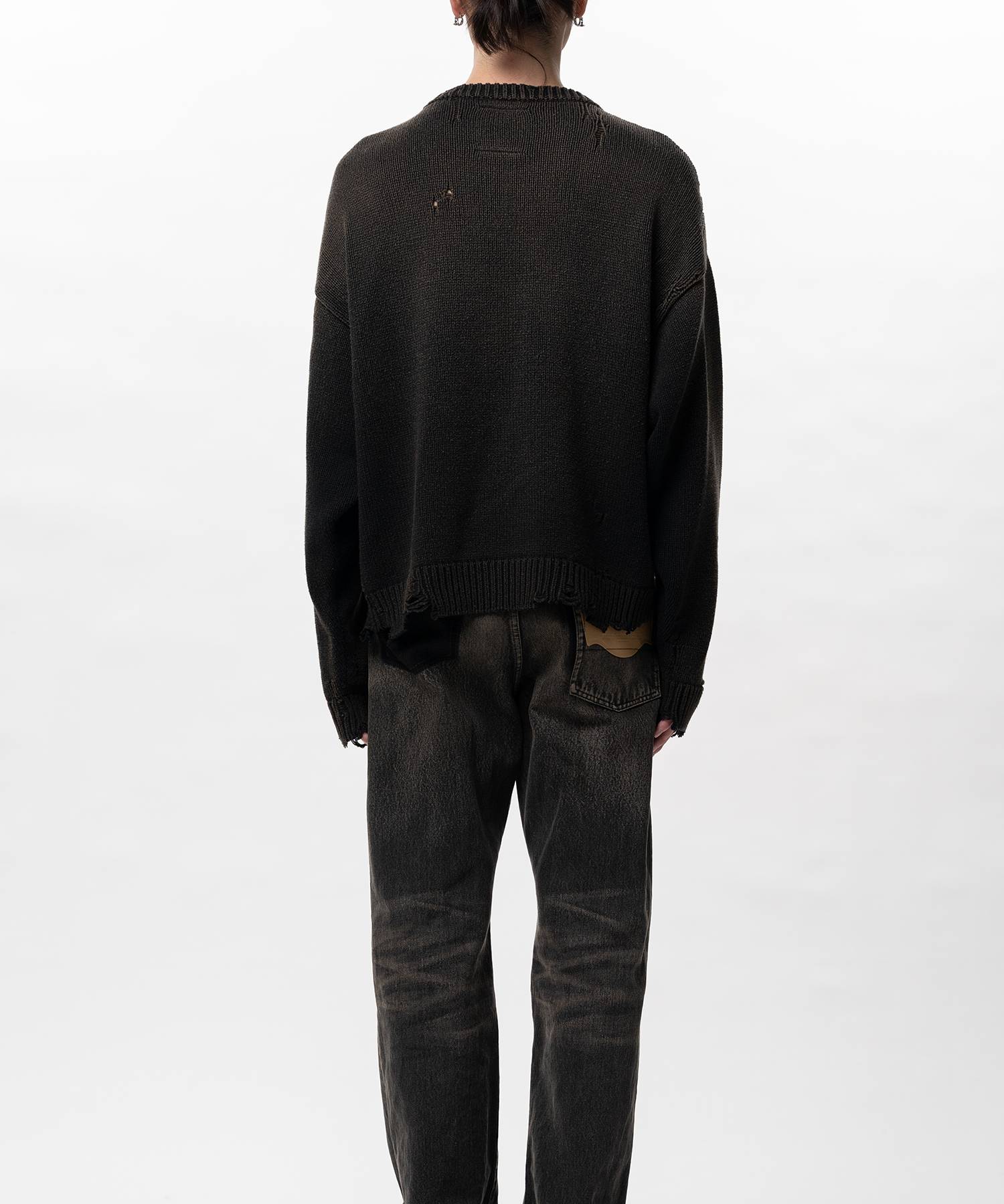 Strawberry Jacquard Knit Sweater