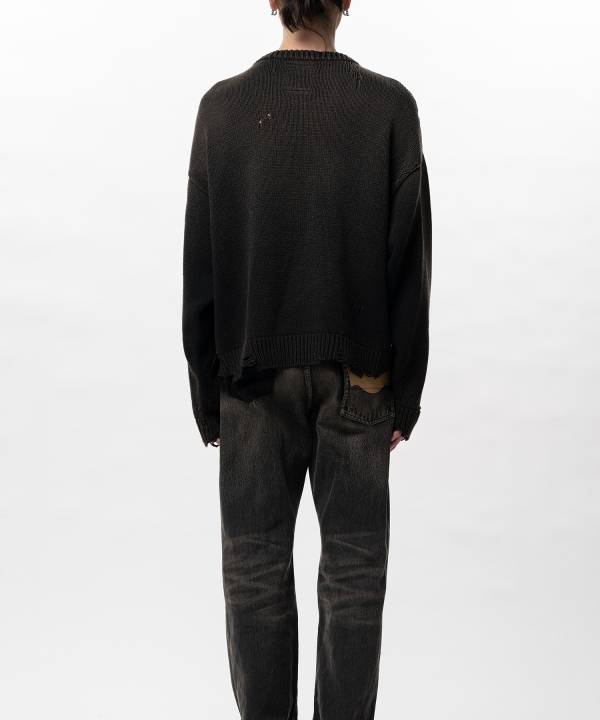 Strawberry Jacquard Knit Sweater