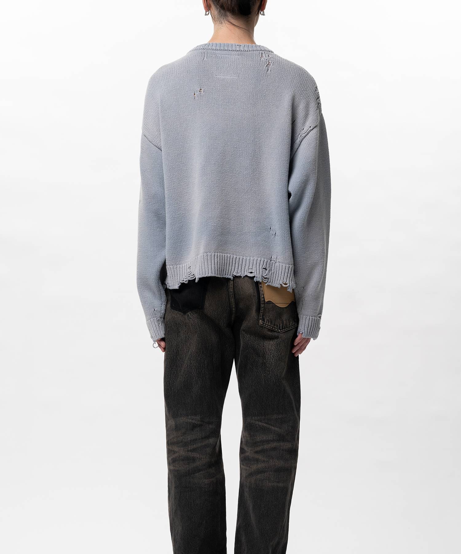 Strawberry Jacquard Knit Sweater