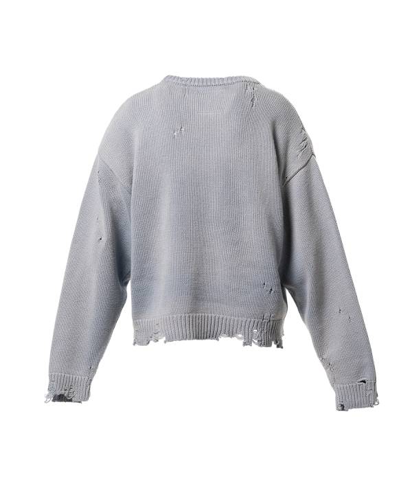 Strawberry Jacquard Knit Sweater