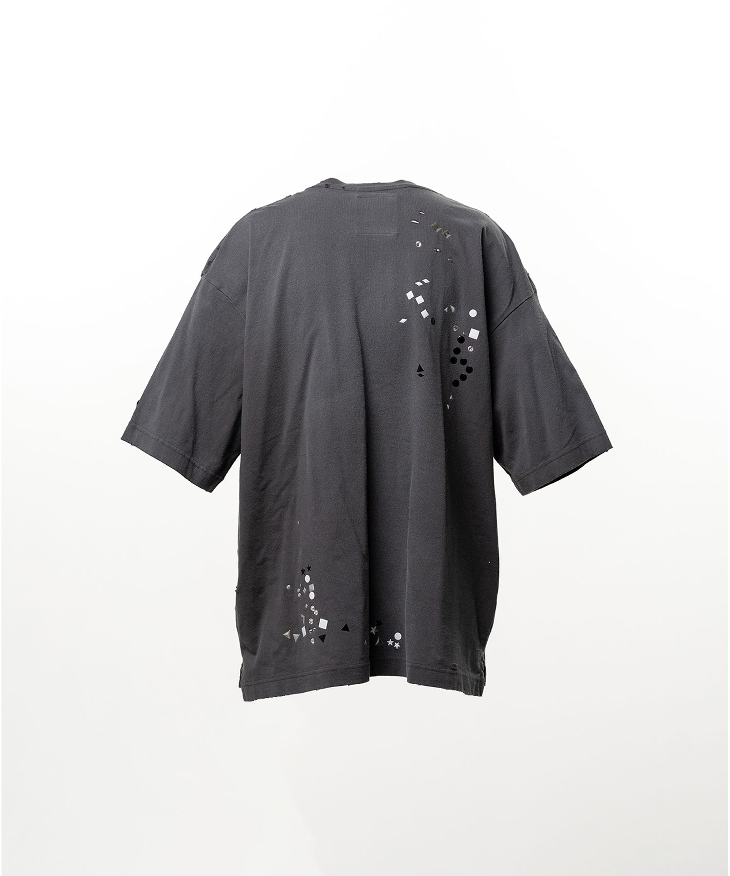 Embellished Sticker T-shirt