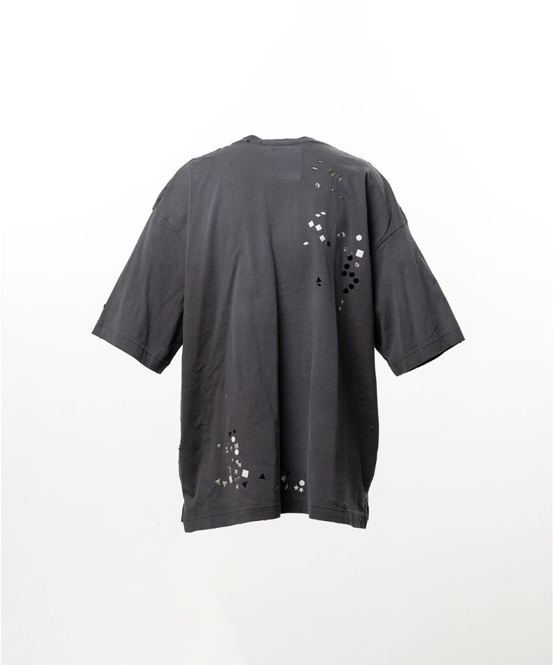 Embellished Sticker T-shirt