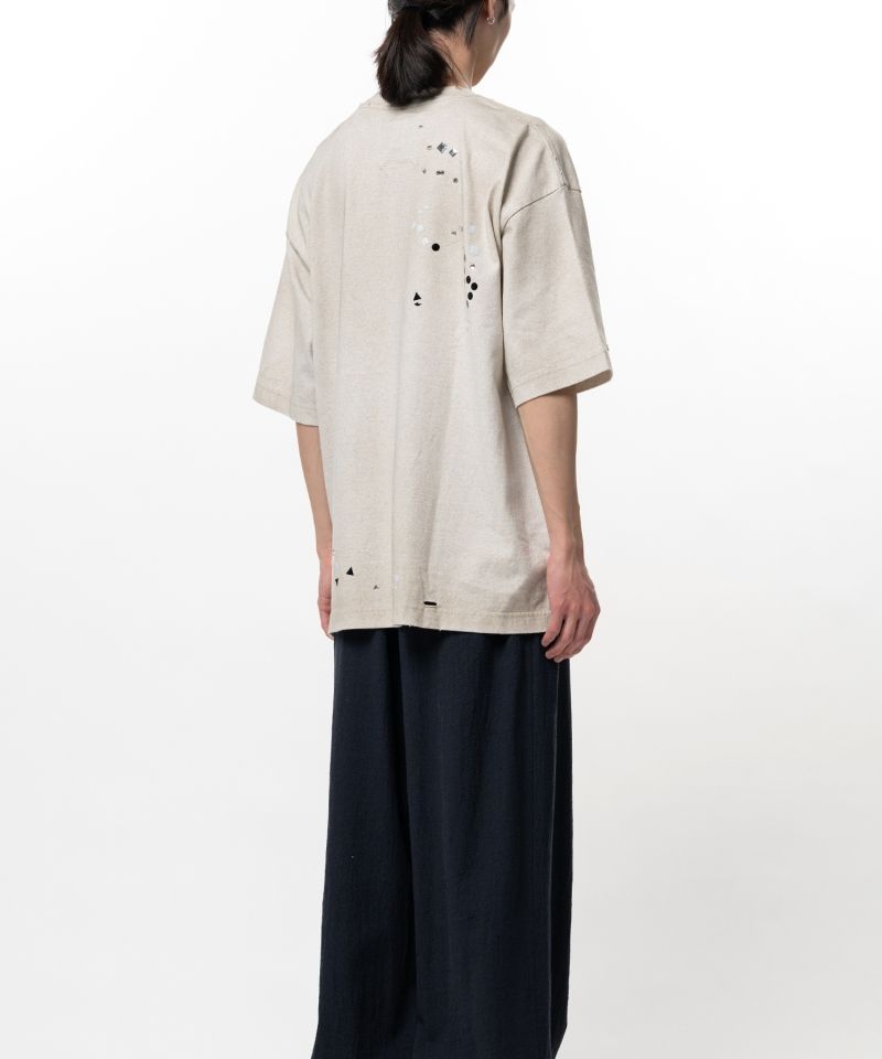 Embellished Sticker T-shirt