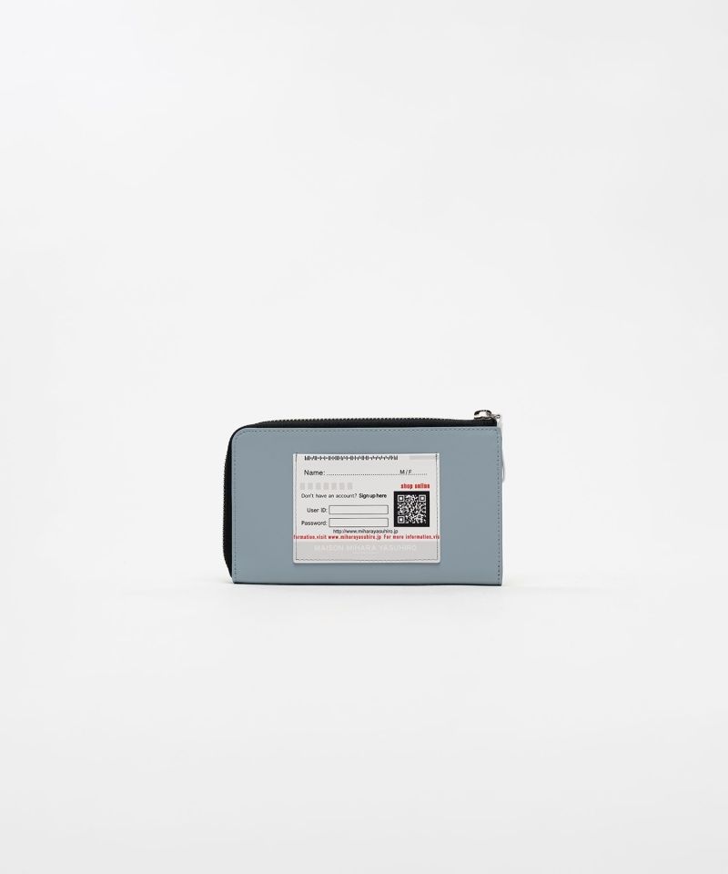 "TAG" L-Zip Long Wallet