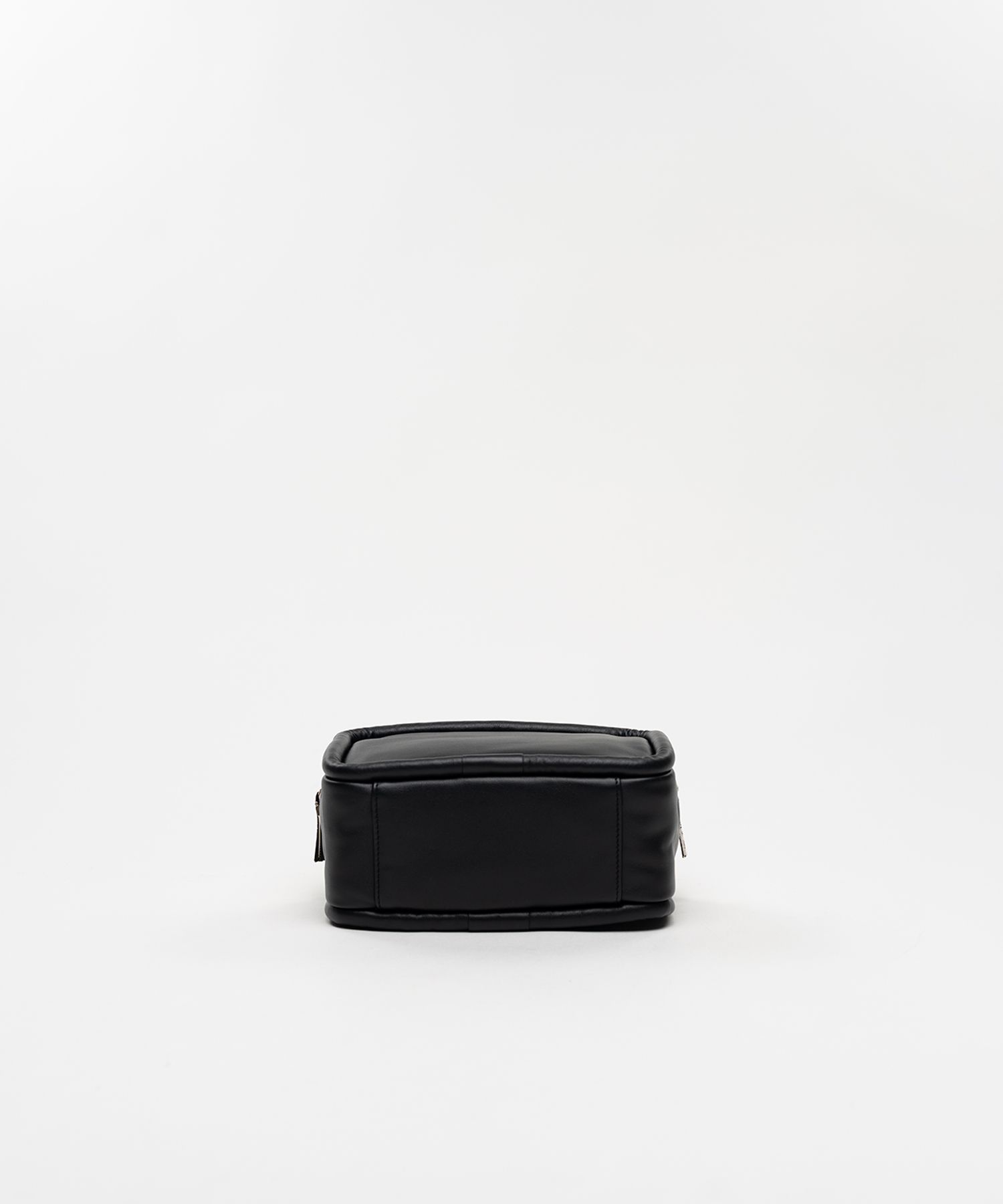 "TOY" Banana Handle Square Leather Mini Bag